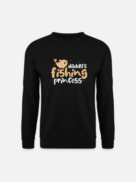 Angler Father Daughter - Unisex Sweatshirt - black