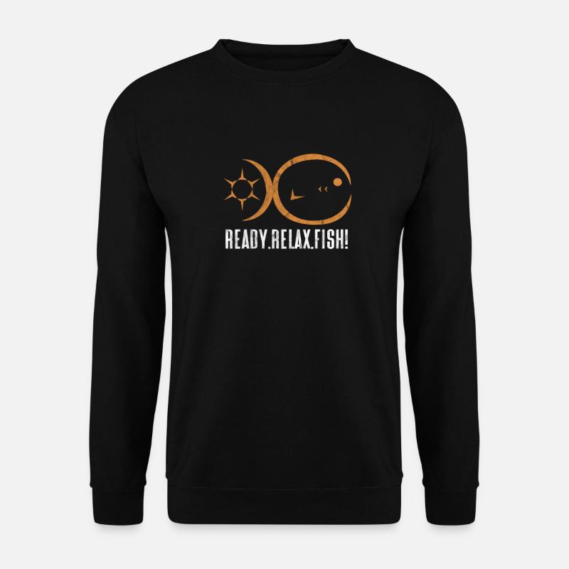 Angler - Unisex Sweatshirt - black