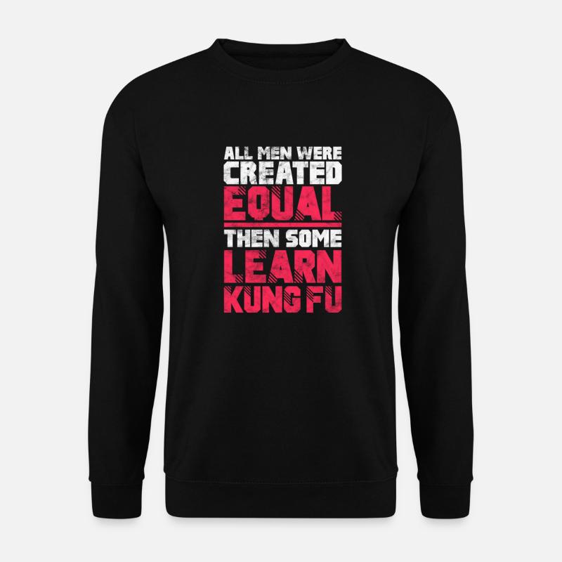 Kung Fu - Unisex Pullover - Schwarz