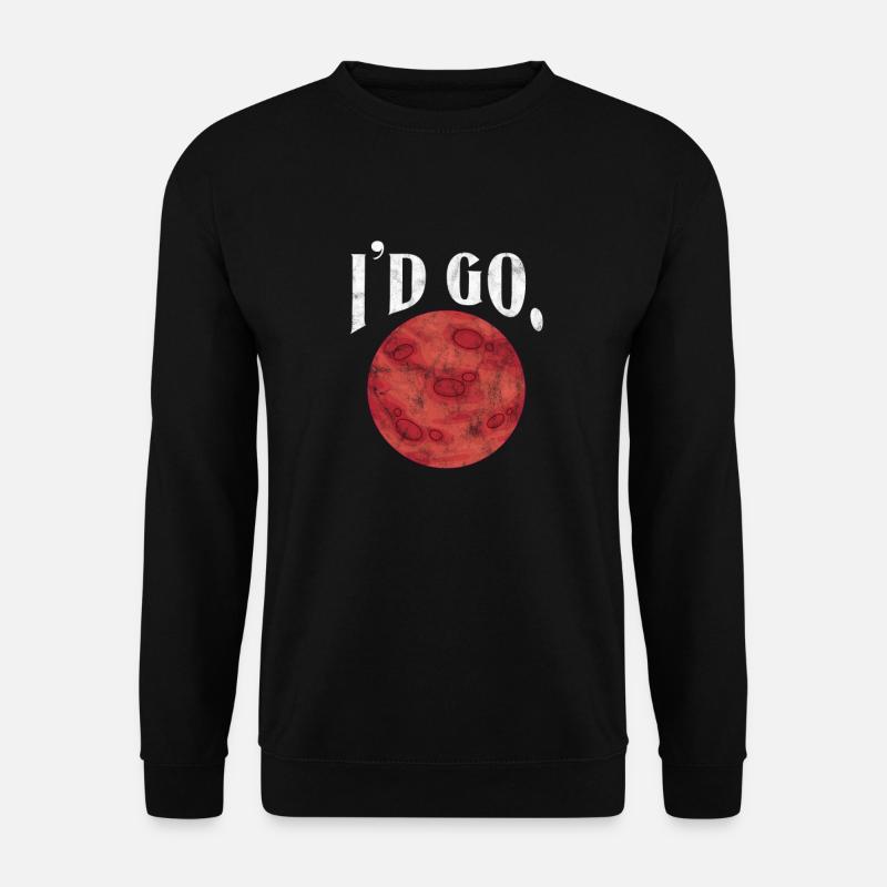 Mars - Unisex Sweatshirt - black
