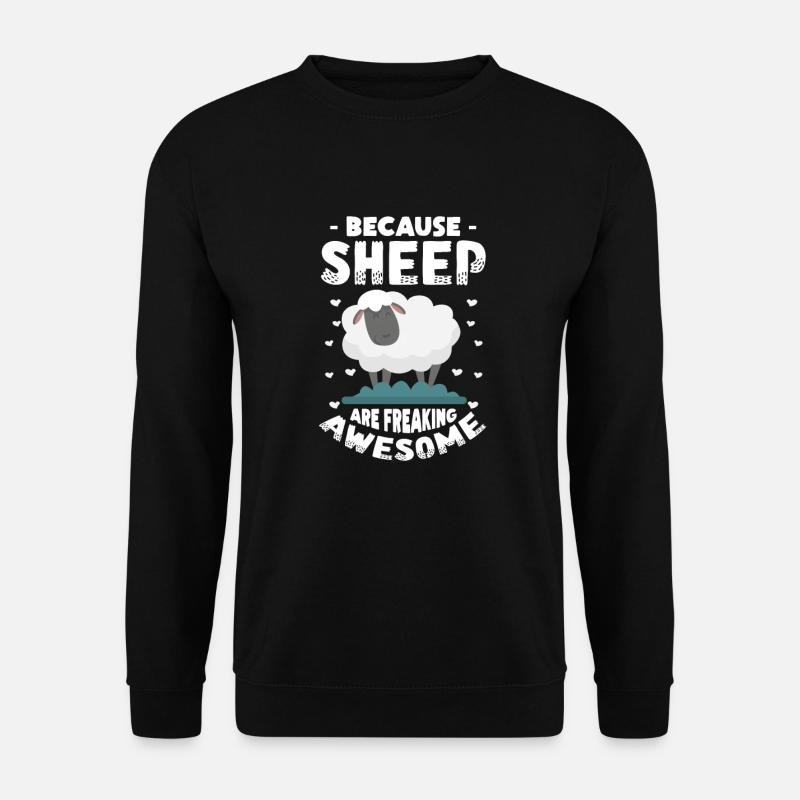 Schaf - Unisex Pullover - Schwarz