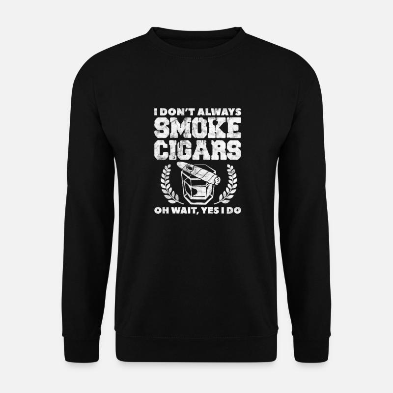 Cigar Whiskey - Unisex Sweatshirt - black
