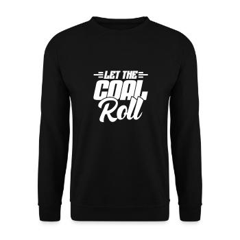 Diesel Auto Tuning Gasoline Vehicle Gift - Unisex Sweatshirt - black - Front - Alina (178cm) & Michal (187cm)