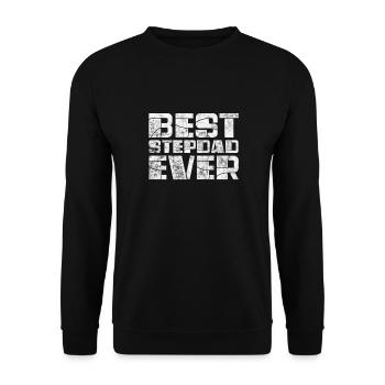 Stepfather - Unisex Sweatshirt - black - Front - Alina (178cm) & Michal (187cm)