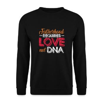 Stepfather - Unisex Sweatshirt - black - Front - Alina (178cm) & Michal (187cm)