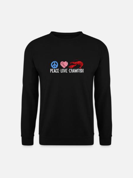 Crawfish Crawfish Seafood Crab Gift - Unisex Sweatshirt - black