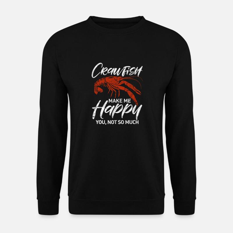 Crawfish Crawfish Seafood Crab Gift - Unisex Sweatshirt - black