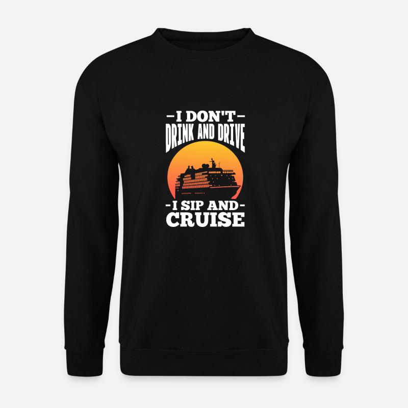Kreuzfahrt - Unisex Pullover - Schwarz
