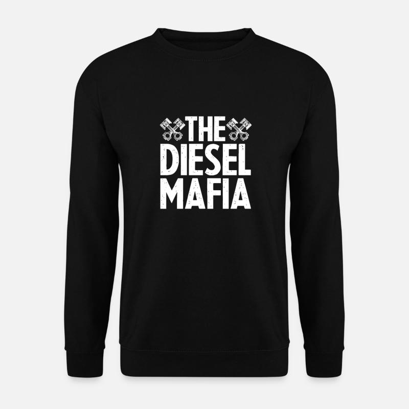 Diesel Auto Tuning Benzin Fahrzeug Geschenk - Unisex Pullover - Schwarz