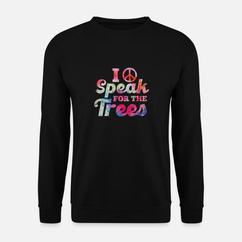 Hippie - Unisex Pullover - Schwarz