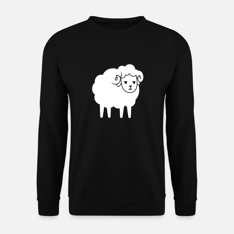 Schaf - Unisex Pullover - Schwarz