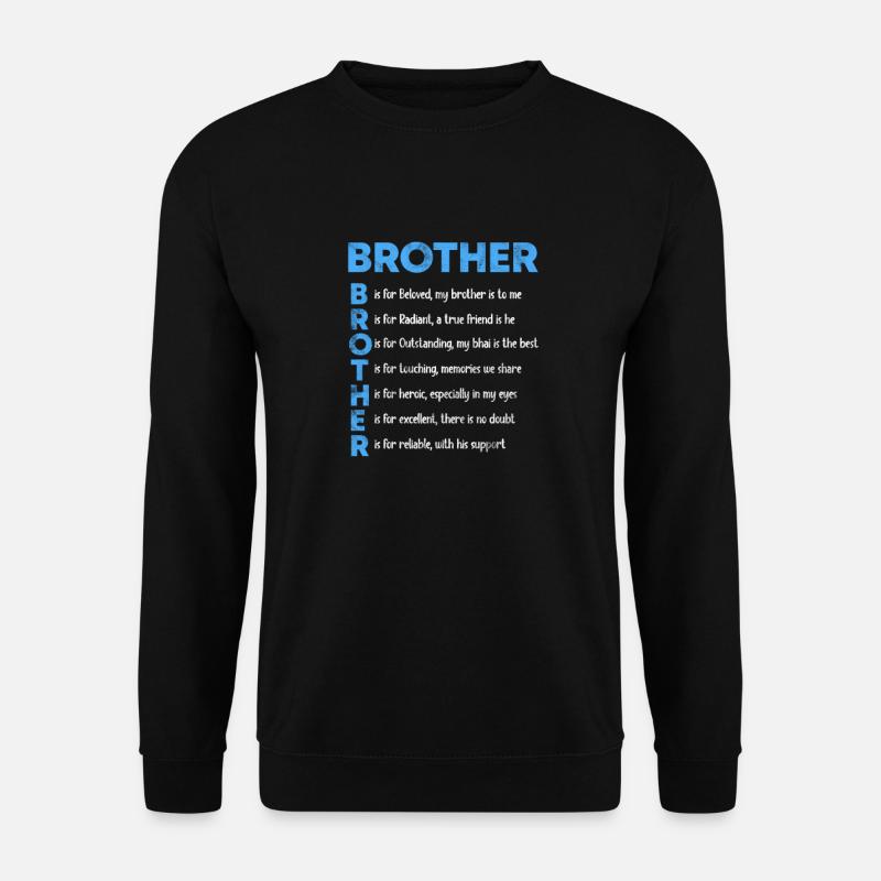 Bror - Unisex sweater - sort