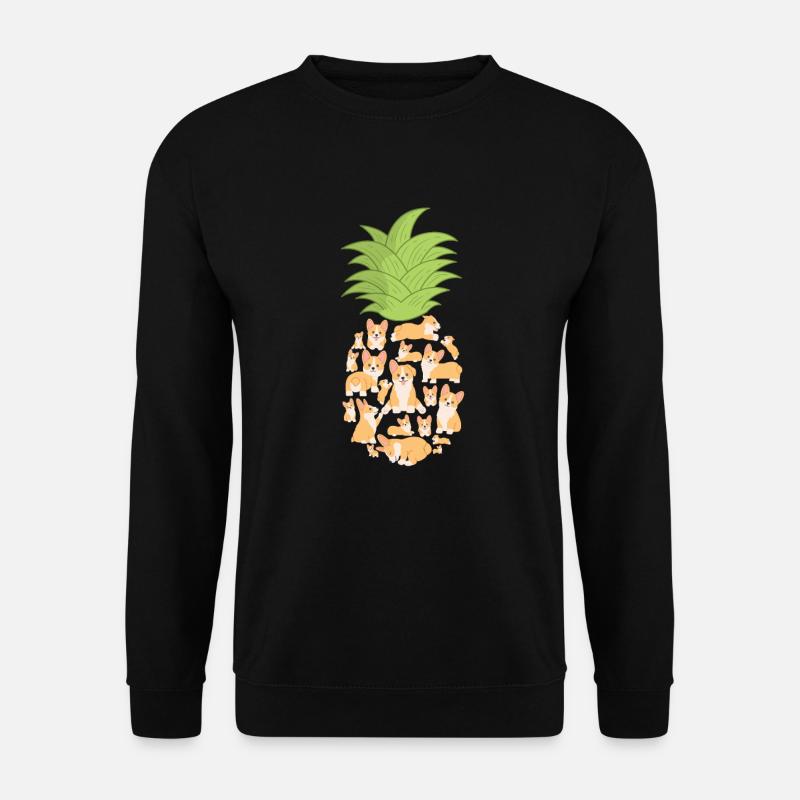 Corgi - Unisex Pullover - Schwarz