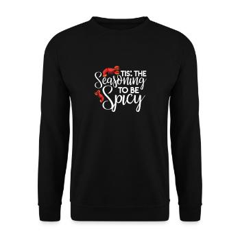 Crayfish - Unisex Sweatshirt - black - Front - Alina (178cm) & Michal (187cm)