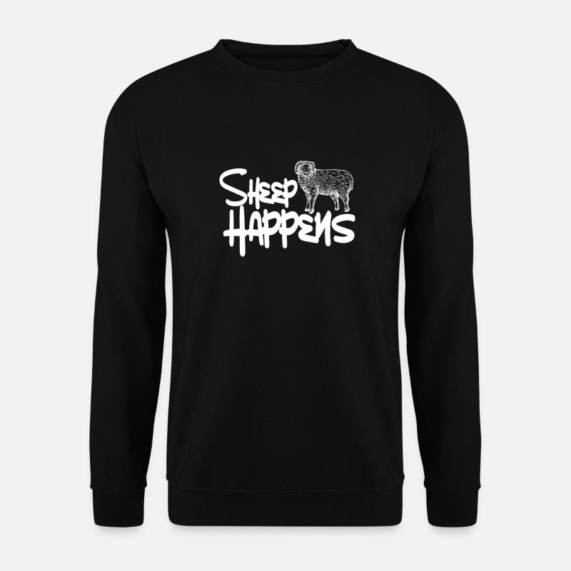 Schaf - Unisex Pullover - Schwarz