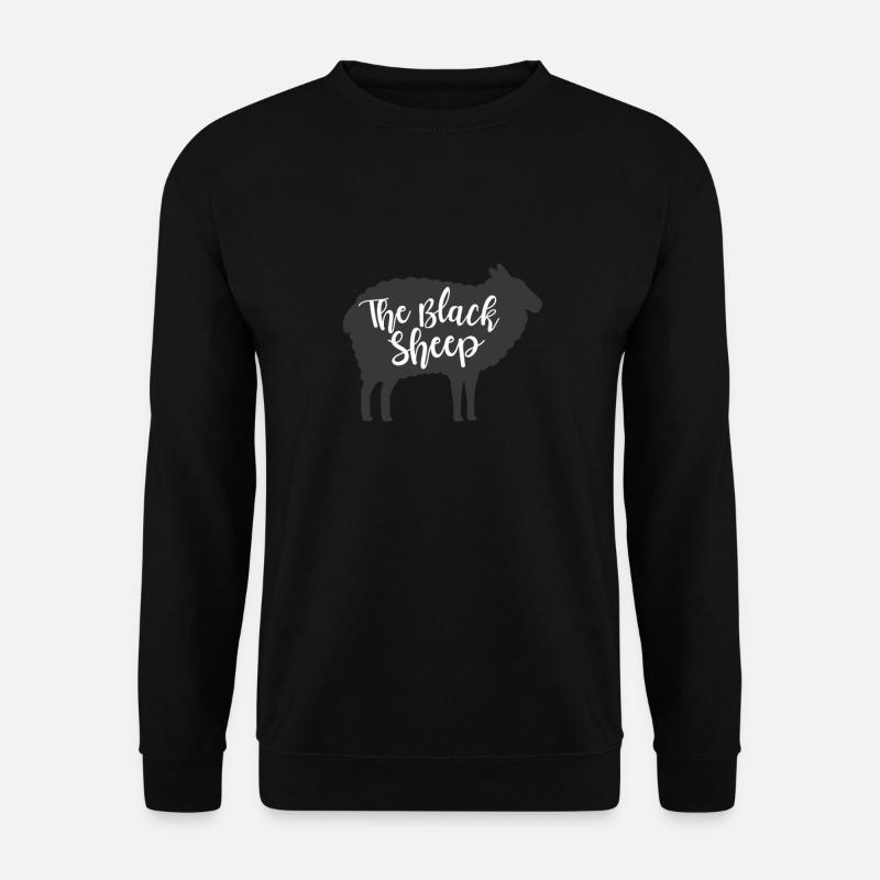 Sheep - Unisex Sweatshirt - black