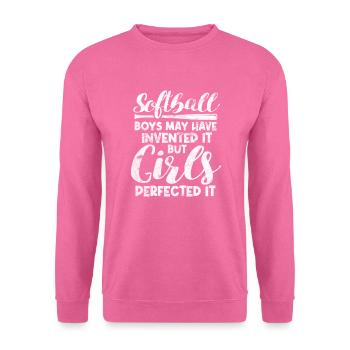 Softball - Unisex Pullover - Pink - Vorne