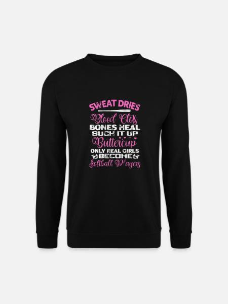 Softball - Unisex Sweatshirt - black