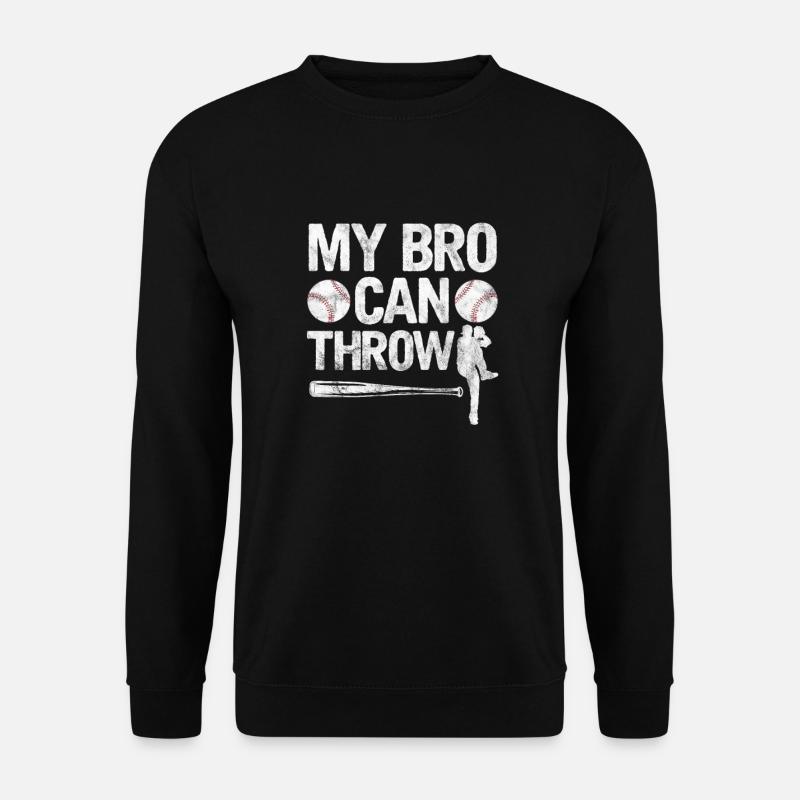 Brother Baseball - Unisex Sweatshirt - black