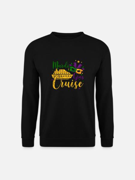Kreuzfahrt Mardi Gras Kreuzfahrtschiff Geschenk - Unisex Pullover - Schwarz