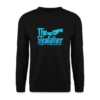 Stepfather - Unisex Sweatshirt - black - Front - Alina (178cm) & Michal (187cm)
