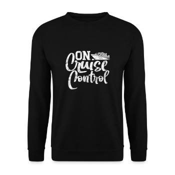 Kreuzfahrt Kreuzfahrtschiff Urlaub Schiff Geschenk - Unisex Pullover - Schwarz - Vorne - Alina (178cm) & Michal (187cm)