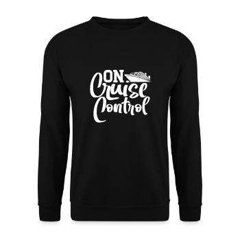 Kreuzfahrt - Unisex Pullover - Schwarz - Vorne - Alina (178cm) & Michal (187cm)