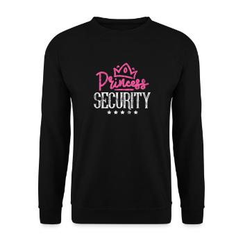Brother - Unisex Sweatshirt - black - Front - Alina (178cm) & Michal (187cm)