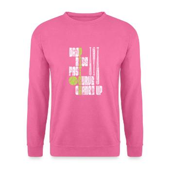 Softball - Unisex Pullover - Pink - Vorne