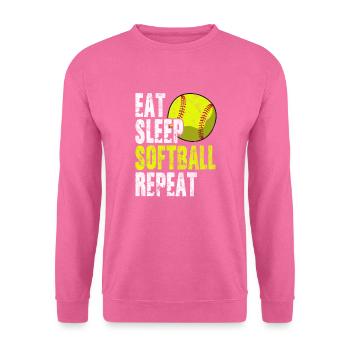 Softball - Unisex Pullover - Pink - Vorne