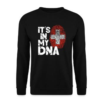 Suisse - Sweat-shirt Unisexe - noir - Devant - Alina (178cm) & Michal (187cm)