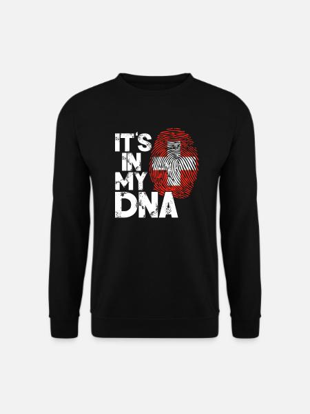 Schweiz - Unisex Pullover - Schwarz