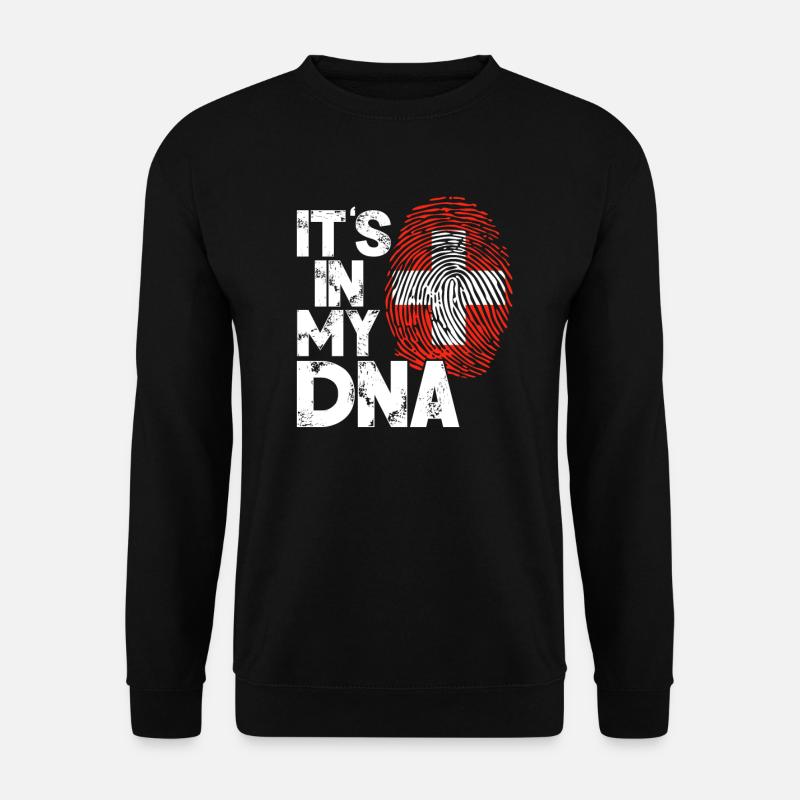 Switzerland - Unisex Sweatshirt - black