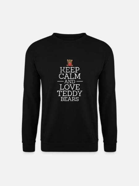Teddy bear - Unisex Sweatshirt - black