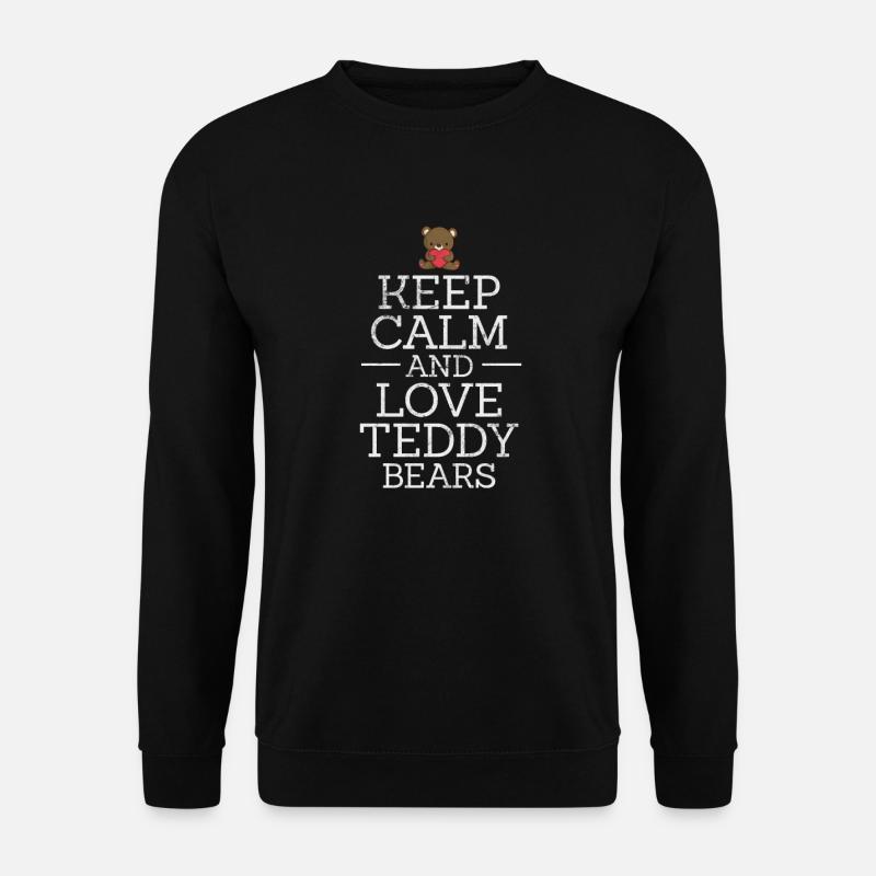 Teddy bear - Unisex Sweatshirt - black