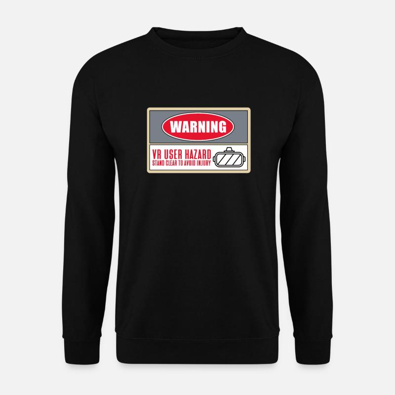 Réalité virtuelle VR - Sweat-shirt Unisexe - noir