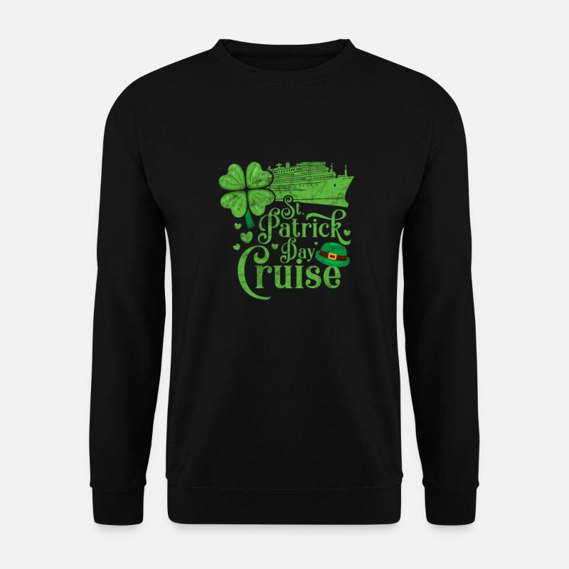 Croisière St Patrick’s Day Gift - Sweat-shirt Unisexe - noir