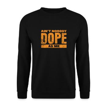 Hip Hop - Unisex Pullover - Schwarz - Vorne - Alina (178cm) & Michal (187cm)