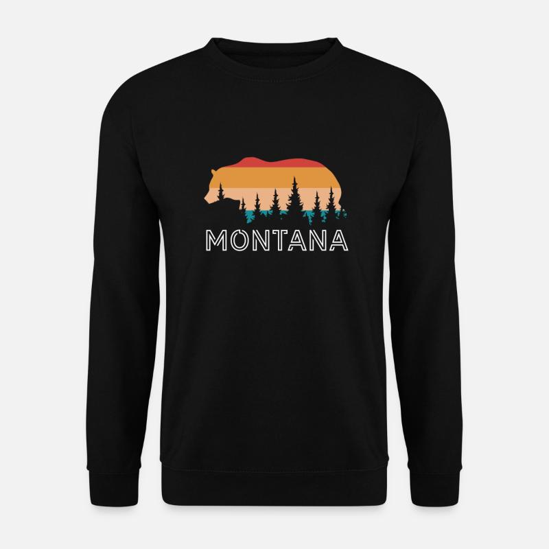 Montana - Unisex Pullover - Schwarz