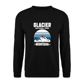 Montana - Unisex Pullover - Schwarz - Vorne - Alina (178cm) & Michal (187cm)