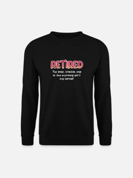 Retirement - Unisex Sweatshirt - black