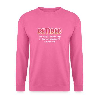 Retirement - Unisex Sweatshirt - pink - Front