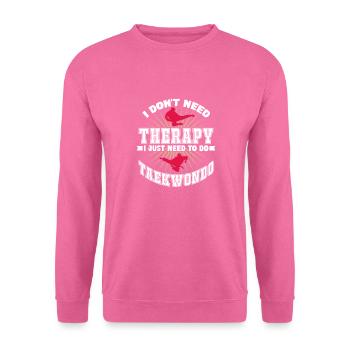 Taekwondo Tae Kwon Do Martial Arts Gift - Unisex Sweatshirt - pink - Front