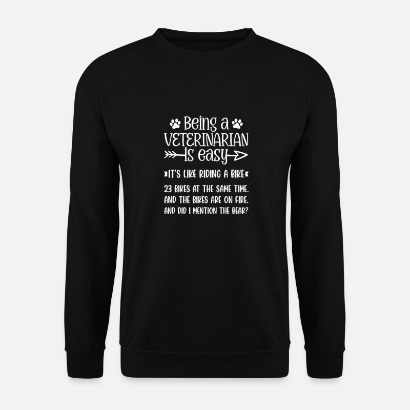 Tierarzt - Unisex Pullover - Schwarz