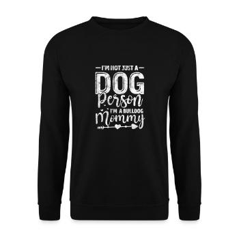 American Bulldog Dog Dog Lover Cadeau - Sweat-shirt Unisexe - noir - Devant - Alina (178cm) & Michal (187cm)