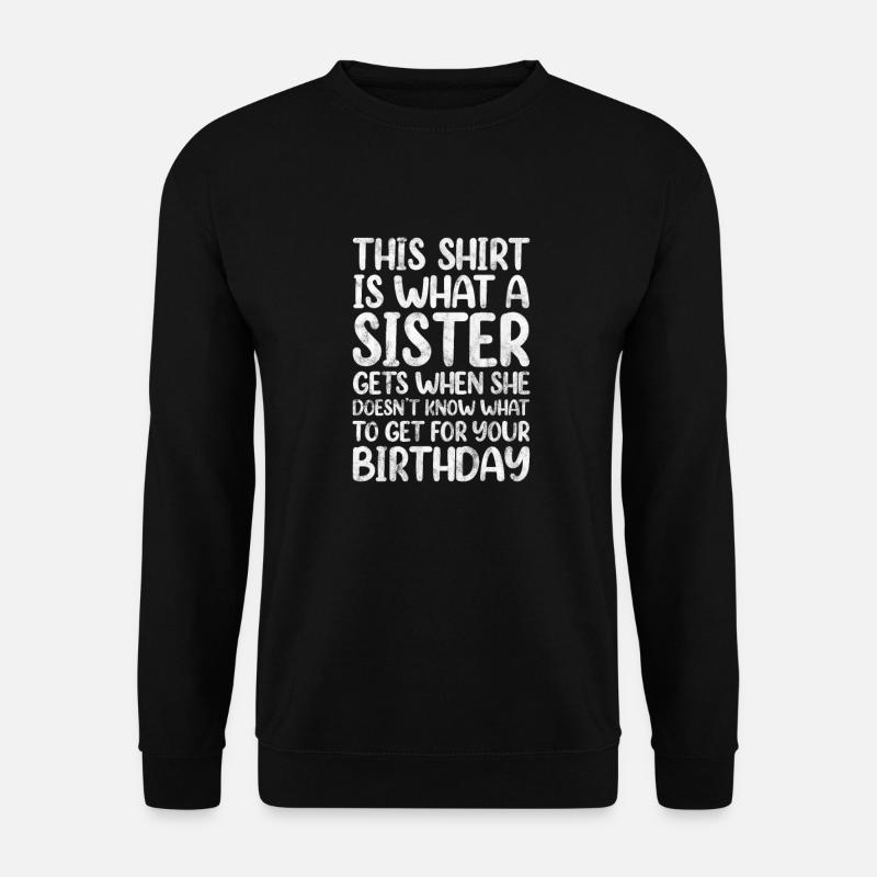 Bruder - Unisex Pullover - Schwarz
