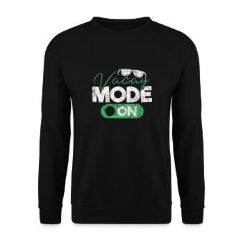 Cruise Cruise Ship Holiday Ship Gift - Unisex Sweatshirt - black - Front - Alina (178cm) & Michal (187cm)
