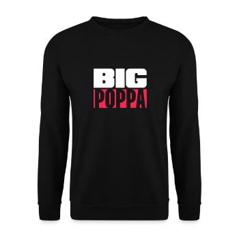 Hip Hop Rap Music Rappeur Hiphop Cadeau - Sweat-shirt Unisexe - noir - Devant - Alina (178cm) & Michal (187cm)