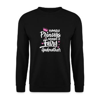 Patin - Unisex Pullover - Schwarz - Vorne - Alina (178cm) & Michal (187cm)