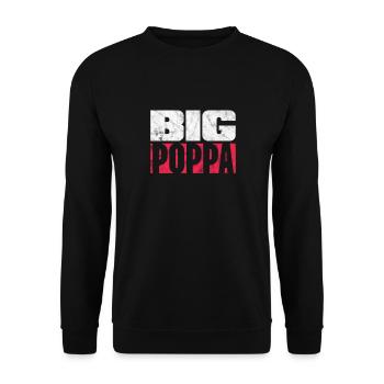 Hip Hop - Unisex Pullover - Schwarz - Vorne - Alina (178cm) & Michal (187cm)